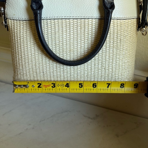 Kate Spade Grove Street Carli Rafia Straw Dome Crossbody Bag Handbag - Picture 6 of 16